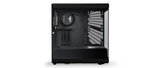 HYTE Y40 Black Miditower - Panoramic Glass View - Inkluderad PCIe 4.0-stigkabel - 2 InkluderadeFläktar