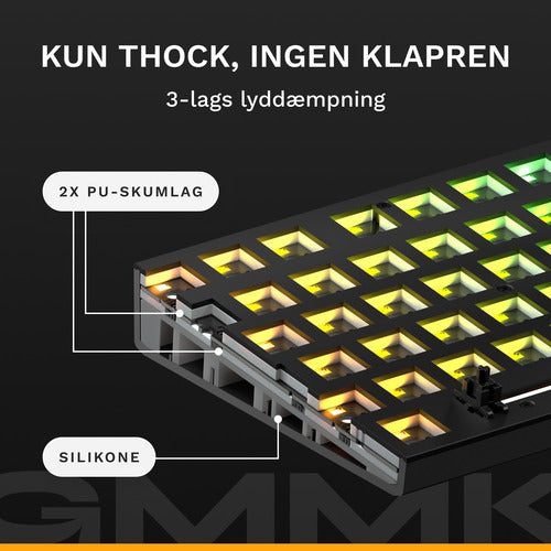 Glorious GMMK Eternal 96% Mechanical Wired Black