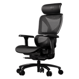 ThunderX3 XTC Mesh Black - Nätstol, Max 125 Kg, 3d Armstöd, Klass 4 Gaslyft