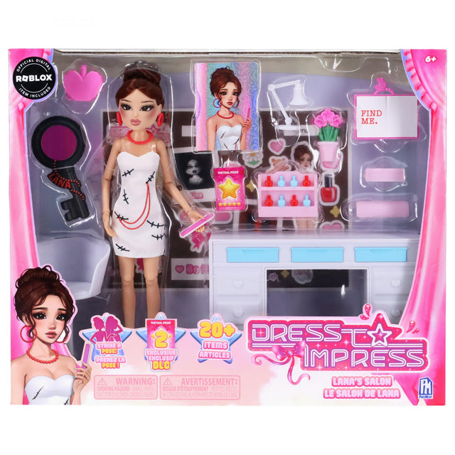 Roblox - Dress to Impress Fashion Doll Deluxe Set Lana (910377) Roblox