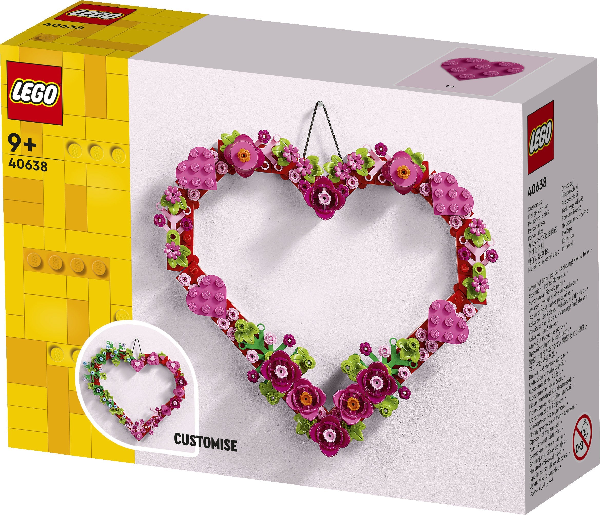 LEGO - Heart Ornament (40638)