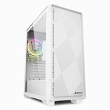 Sharkoon VS8 RGB, Tornfodral (vitt, Härdat Glas)