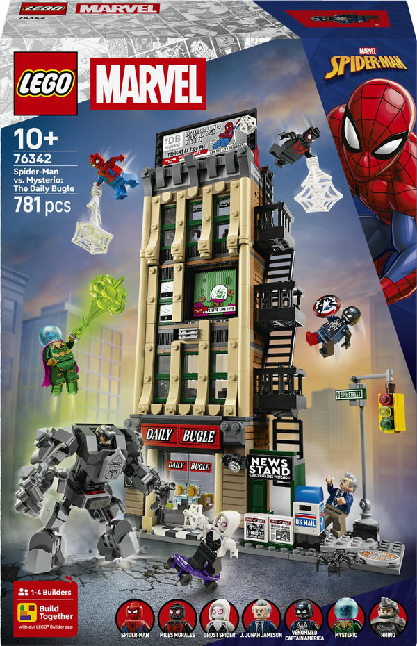 LEGO Superhelte – Spider-Man mod Mysterio: Daily Bugle