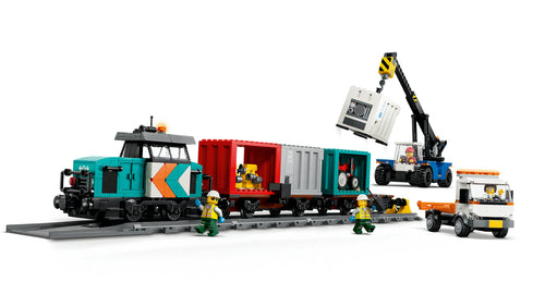 LEGO - LEGO City - Harbour Freight Train with Crane & Truck (60509)