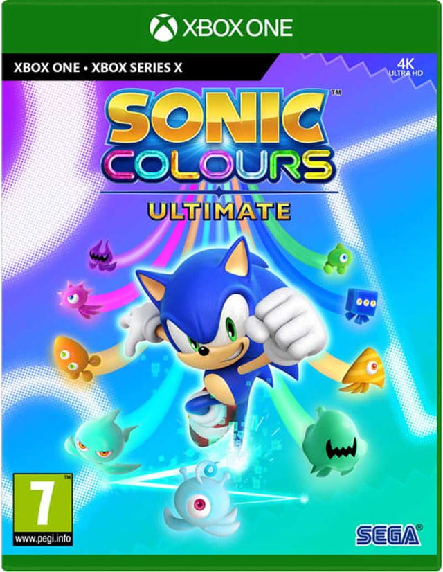 Sonic Colours Ultimate – NL-udgave – Xbox One – spilomslag