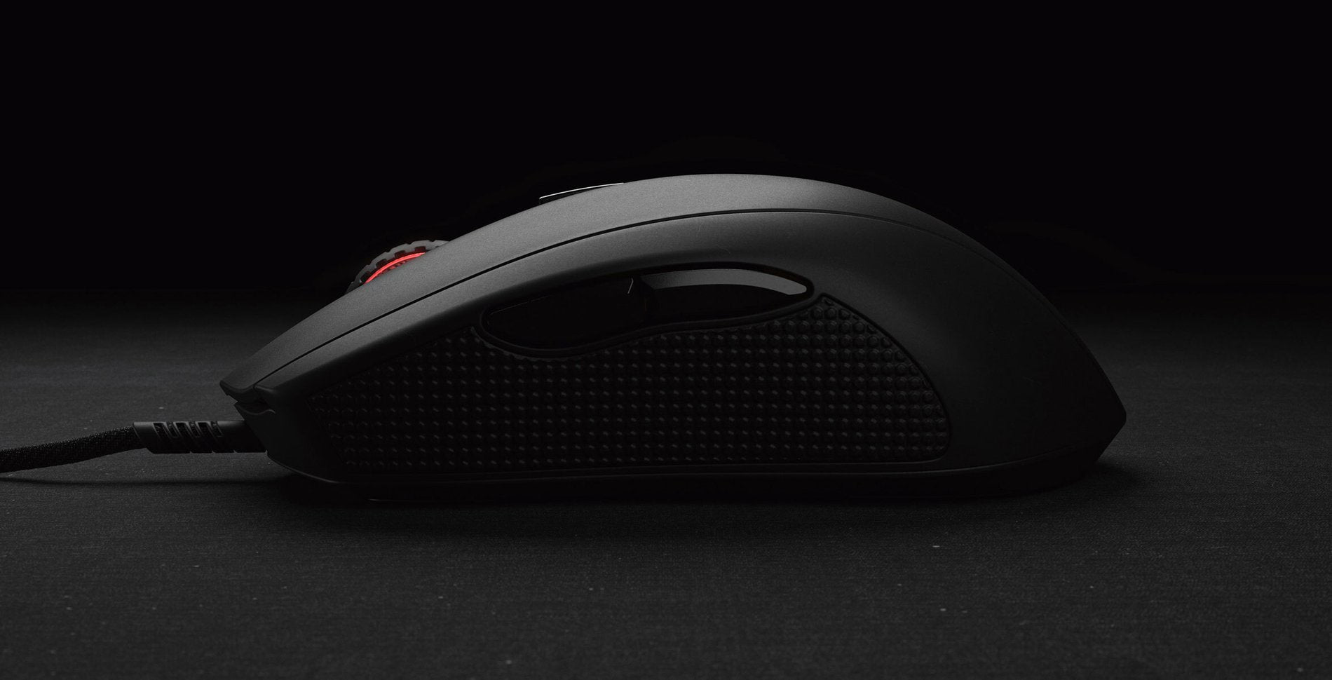 MIONIX Mouse Gaming CASTOR-PRO 6 Key 19000DPI USB - Svart