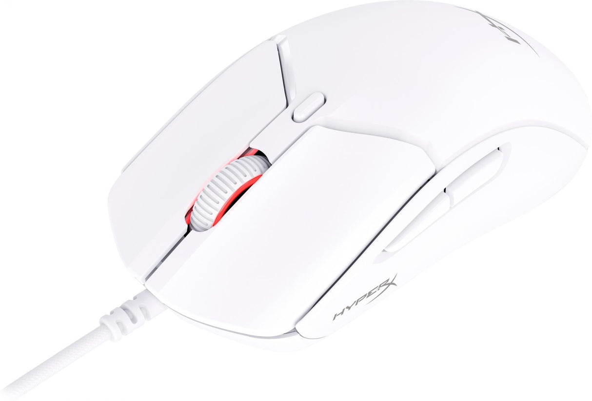 HyperX Pulsefire Haste 2 Optisk Kabel Vit
