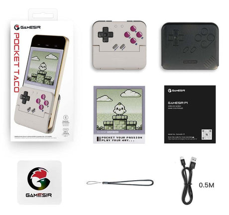 GameSir P1 Pocket Taco - Bluetooth Mobile Gaming Controller - Retro Purple Guangzhou Chicken Run Network Technology Co., Ltd. (GameSir)