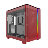 Montech King 95 Röd - Curved Glas