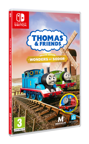 Thomas & Friends Wonders of Sodor Deluxe Edition Switch – Deluxe Edition-emballage