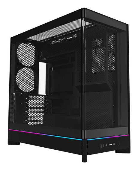 Montech HS02, Glass front, ATX, no fans - Black Telon Technology Co Ltd (Montech)