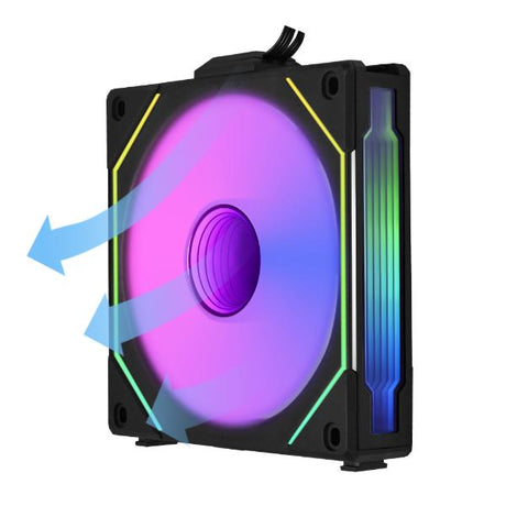 Lian Li UNI FAN SL INF Wireless, Reverse, Black - 120mm Lian Li