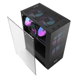 Datorfodral Darkflash A290 + 3 Fläktar (svart)
