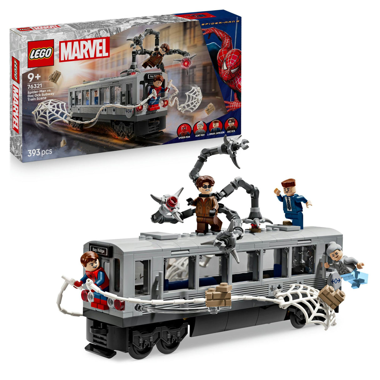 LEGO - Super Heroes - Spider-Man vs. Doc Ock: Subway Train Scene (76321) LEGO