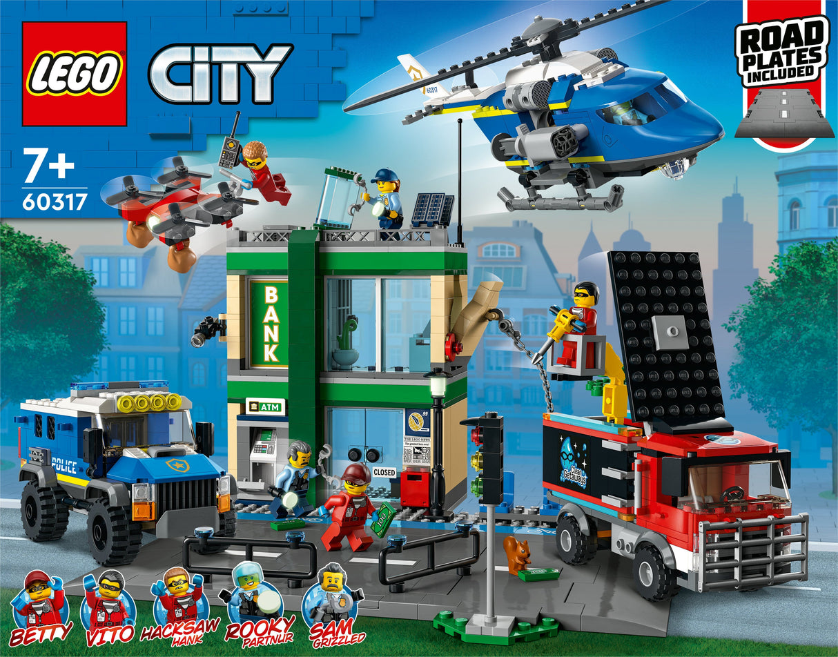 LEGO City Bank Heist &amp;amp; Chase - 60317