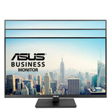 ASUS VA32UQSB – skærmens højdeindstillinger illustreret