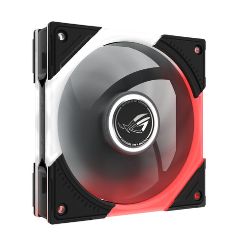 ASUS ROG Eurux GR120 ARGB Fan Single Pack – set skråt forfra (vinkel 4)