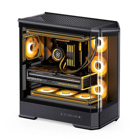 Jonsbo D400 Midi Tower, ATX, Tempered Glass - black Dongguan Sibositong Industrial Co., Ltd. (Jonsbo)