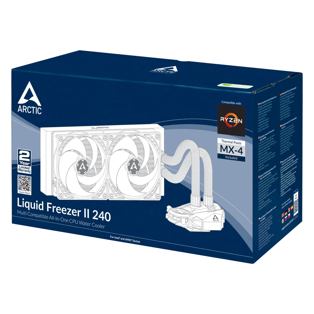 ARCTIC Liquid Freezer II 240 Kylvätskesystem Med Integrerad Pump