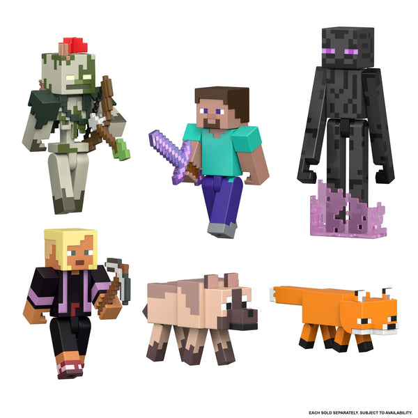 Minecraft Biome Builds Steve – Figur