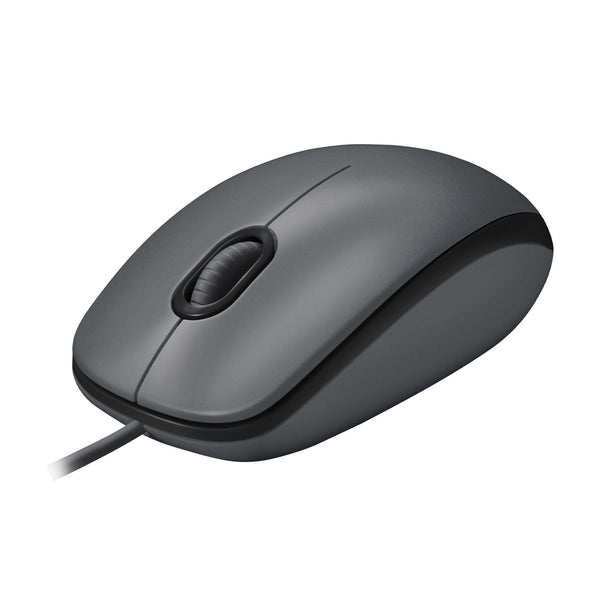 Logitech - Mouse M100 optical - Black - USB