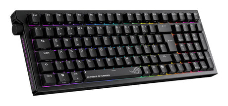 Asus ROG Strix Morph 96 Wireless – tastatur med tysk DE-layout – Sort