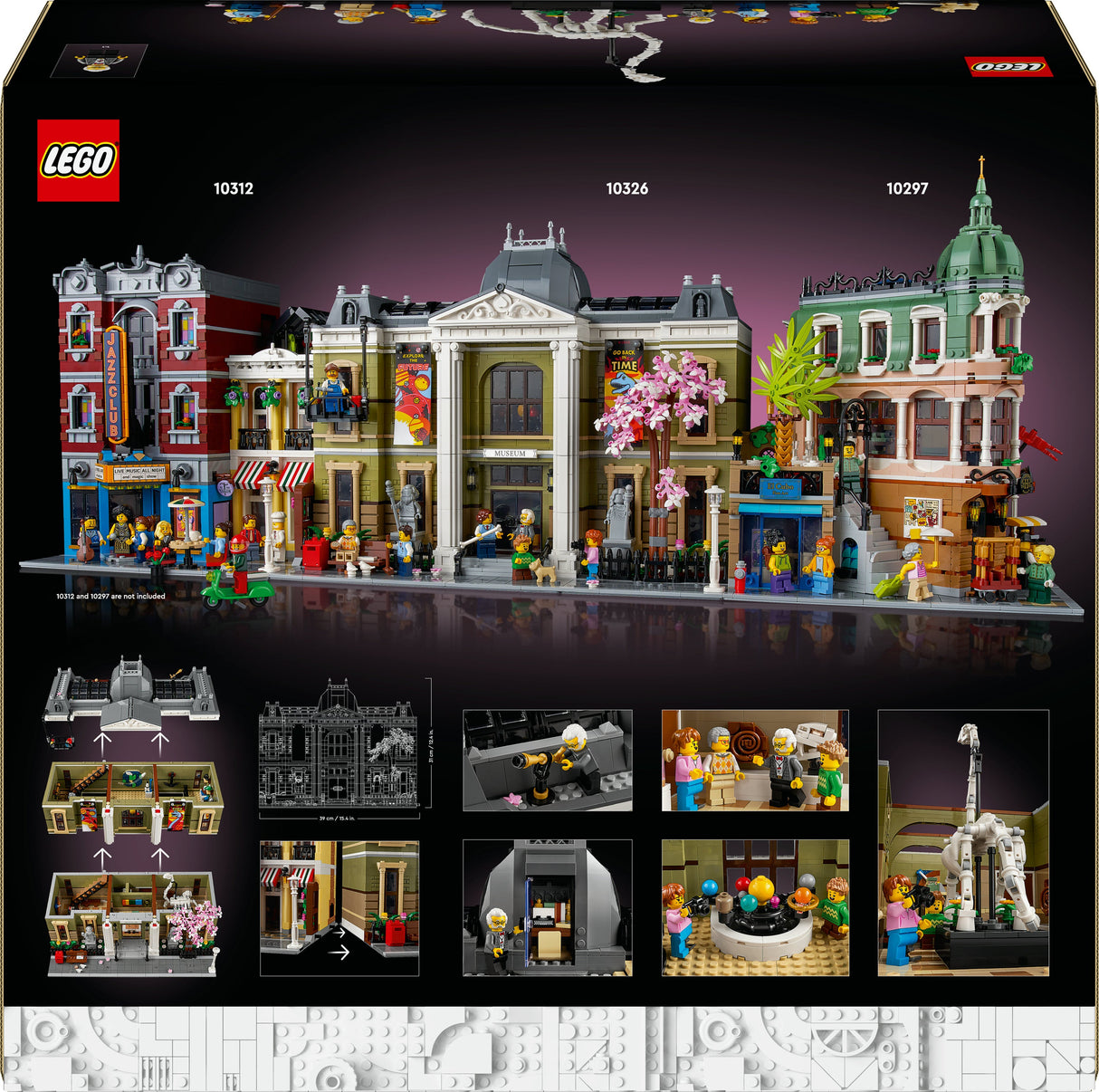LEGO 10326 Ikoner Museum Of Natural History, Bygga Leksak