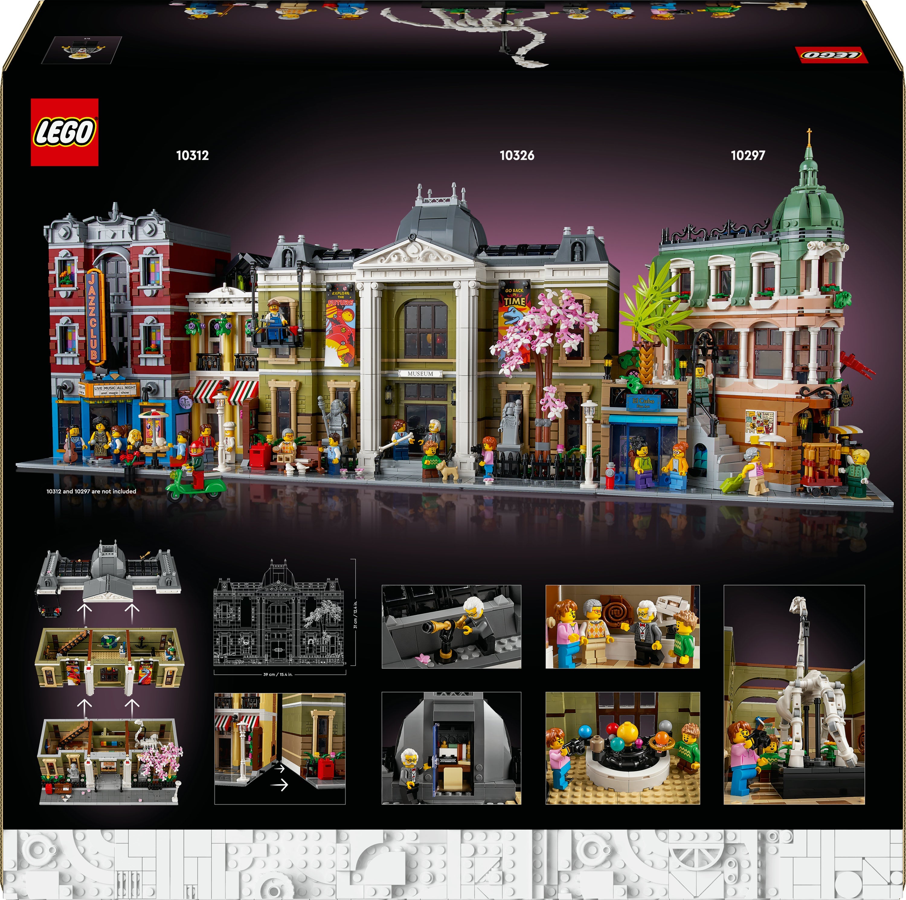 LEGO 10326 Ikoner Museum Of Natural History, Bygga Leksak