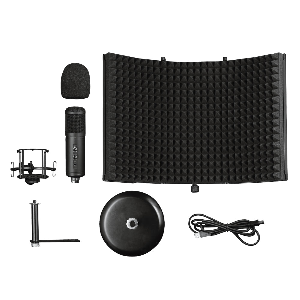 Trust GXT 259 Rudox Mikrofonkabel -70dB Cardioid Svart