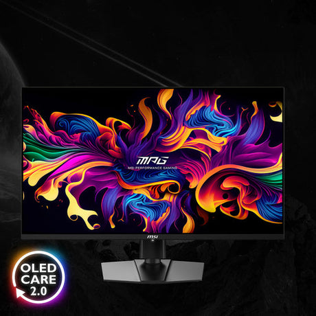 MSI MPG 321URXDE QD-OLED – skærm – Sort