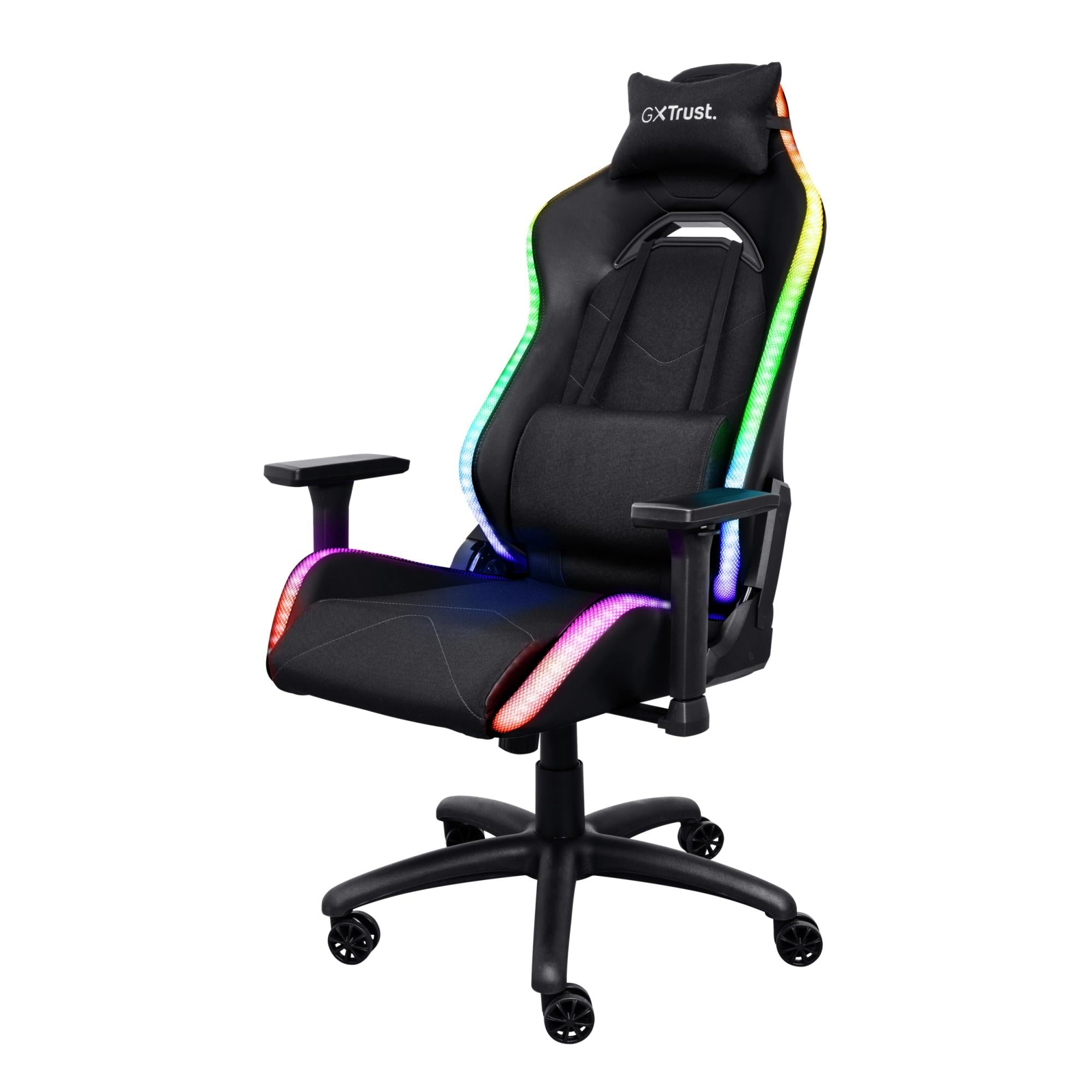 TRUST GXT719 RUYA RGB SPELSTOL - SVART