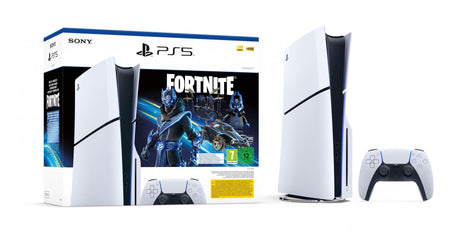 PS5 Console 1TB Standard Slim White Cobalt Star Fortnite Bundle – produktdetalje 4