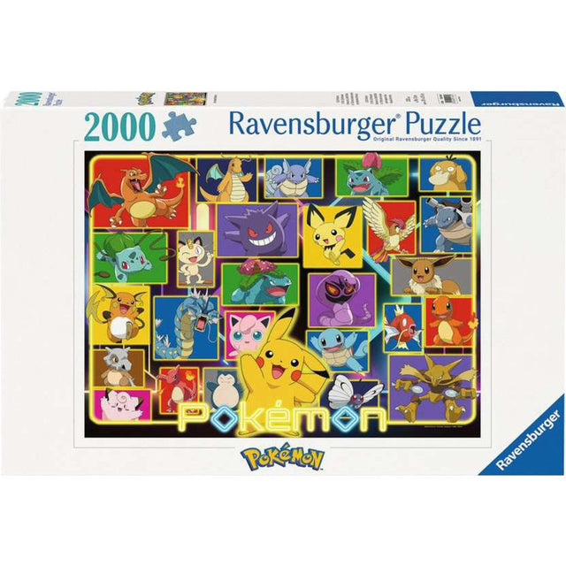 Ravensburger Puzzle Glowing Pokémon (2000 pieces) Ravensburger