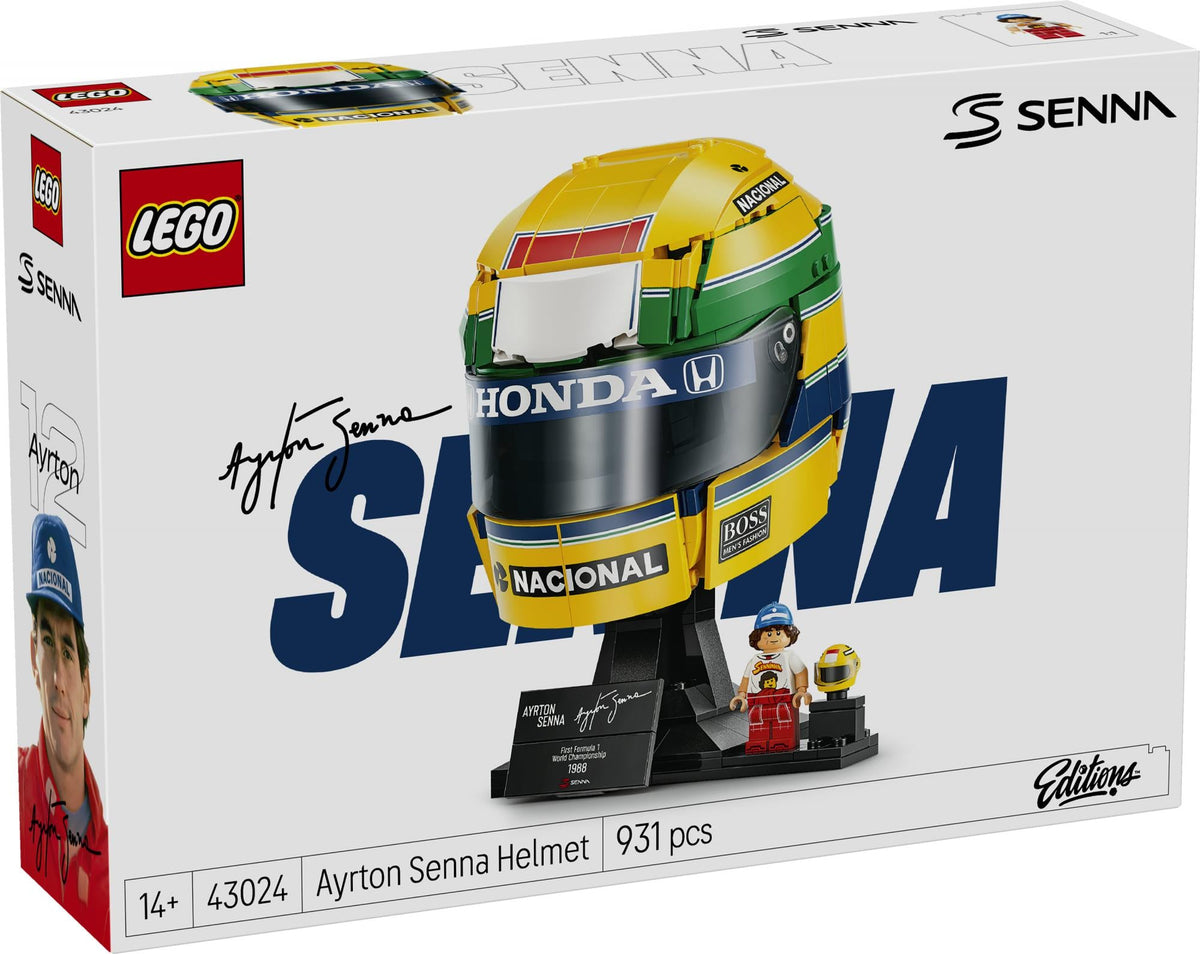 LEGO - Editions Formula 1 - Ayrton Senna Helmet (43024) LEGO