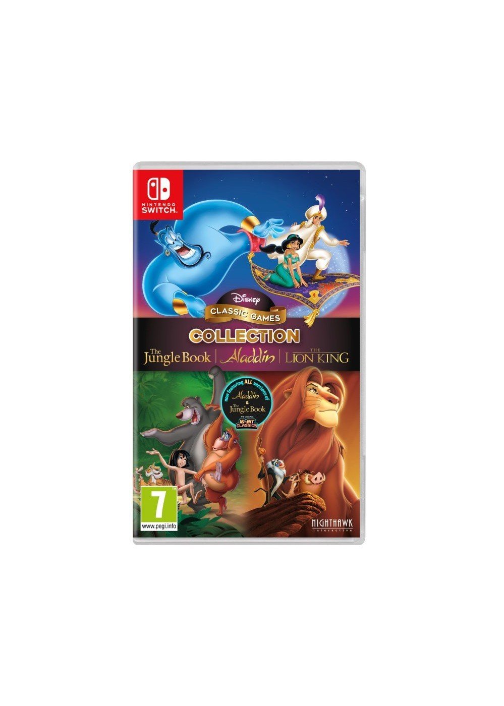 Disney Classic Games Collection: The Jungle Book, Aladdin, & The Lion King – emballage