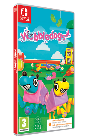 Wobbledogs – Code in a Box – Nintendo Switch – spillets udgave