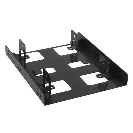 Sharkoon 3.5-Inch BayExtension Black - 3.5 to 2x2.5 Adapter Sharkoon