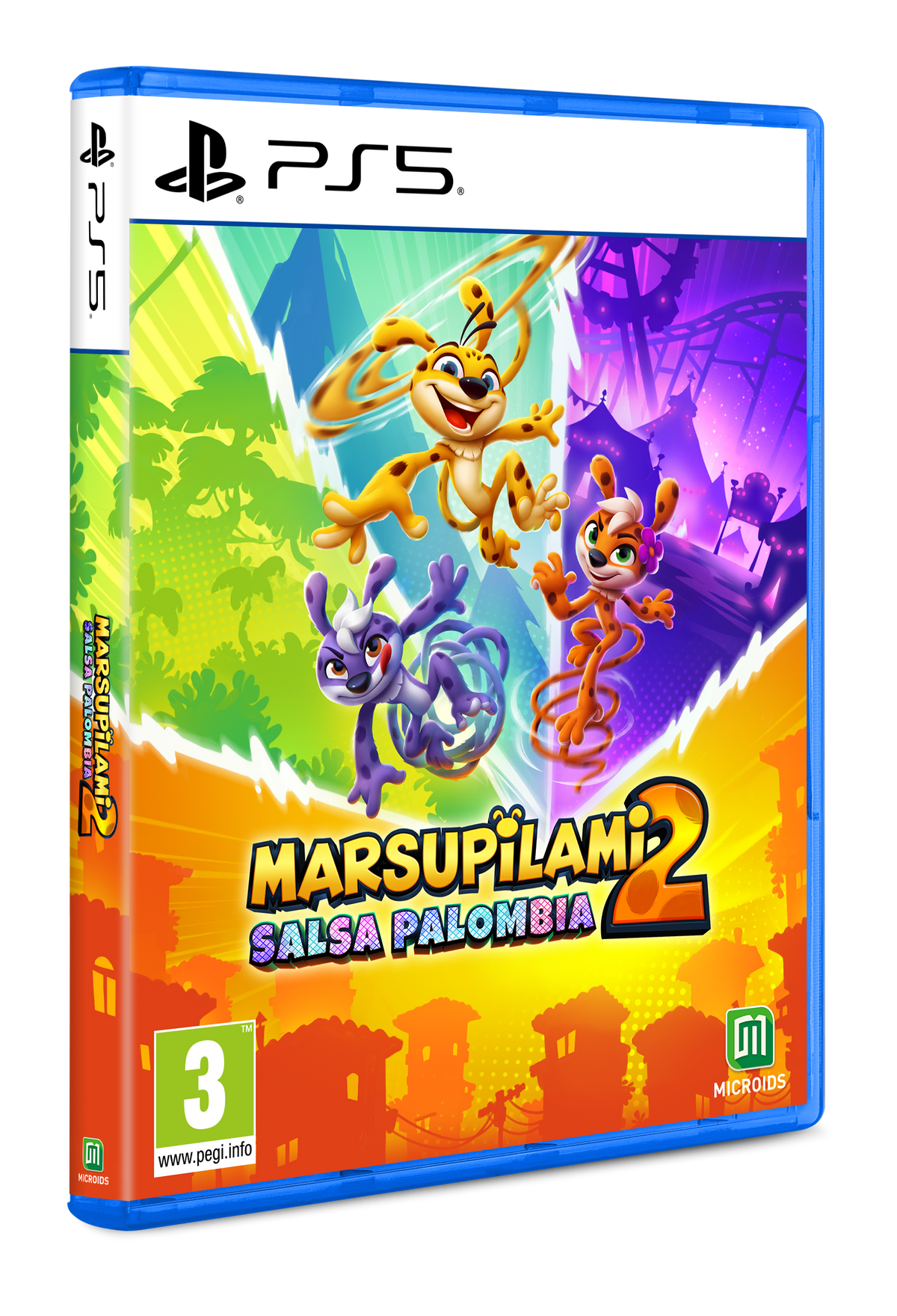 Marsupilami 2 - Salsa Palombia – PlayStation 5 – spilcover