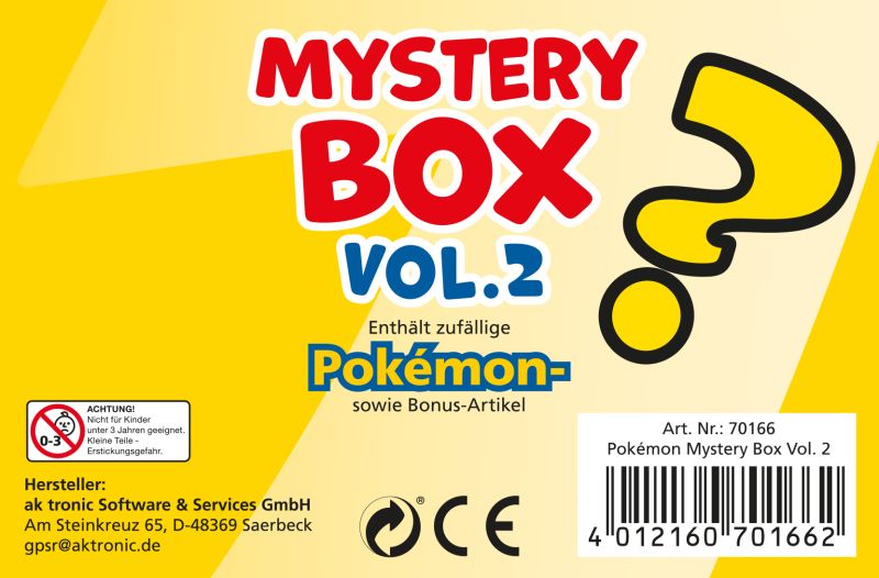 Pokémon Mystery Box - Originalkort
