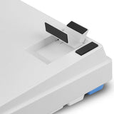 Sharkoon SKILLER SGK50 S3 PBT (white/light blue, DE layout, Gateron G Pro 3.0 Yellow) Sharkoon