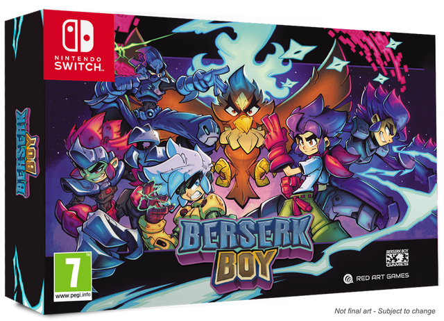 Berserk Boy (Collectors Edition) – Nintendo Switch – spilomslag
