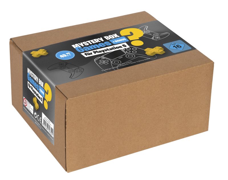 PS5 Mystery Box Vol. 1 – 6 PlayStation 5-spel + bonusföremål