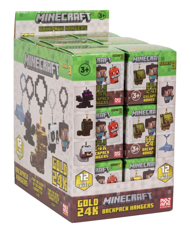 Minecraft nøgleringe S3 (assorteret)
