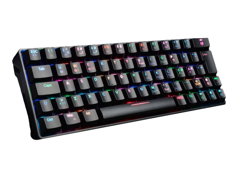 Fourze GK60 Gaming Keyboard US 60% Svart