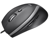 Logitech - M500S Mouse - Black - Cable Logitech