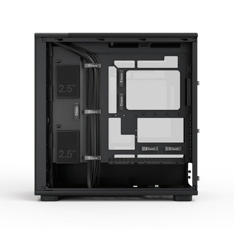 Midi Epoch XL Black TG RGB Light tint Fractal design