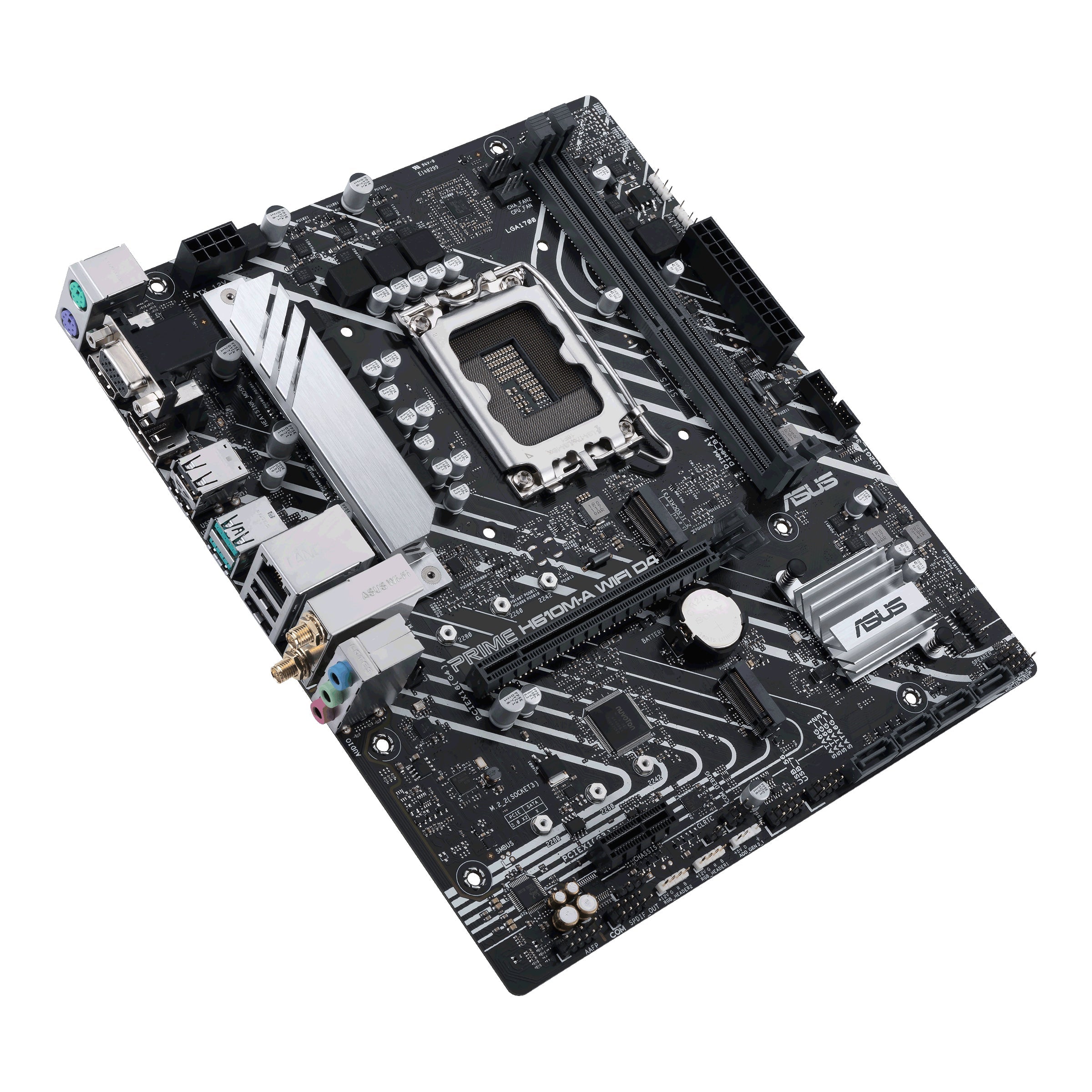 ASUS PRIME H610M-A WIFI D4 (mATX, H610, LGA 1700, DDR4)