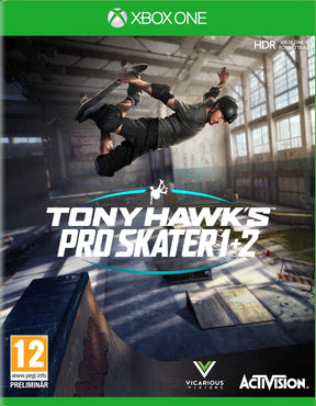 Tony Hawk's Pro Skater 1+2 – Xbox One – spilomslag