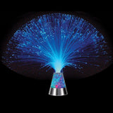 LIGHT-UP Farverige Isflage Fiber Lampe