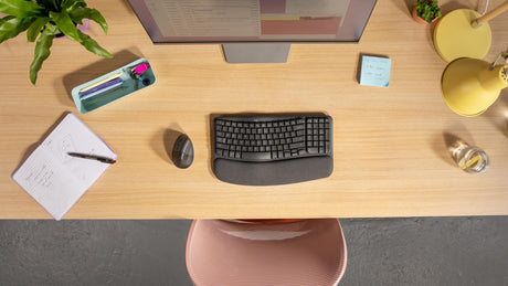 Logitech - Lift Left Vertical Ergonomic Mouse, Graphite Black